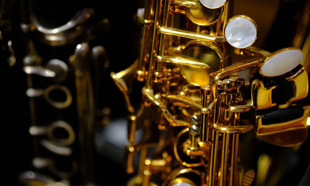Detailaufnahme Eines Saxophons