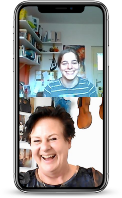 Screenshot: Digitaler Unterricht im Frühjahr 2020