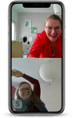 Screenshot: Digitaler Unterricht im Frühjahr 2020