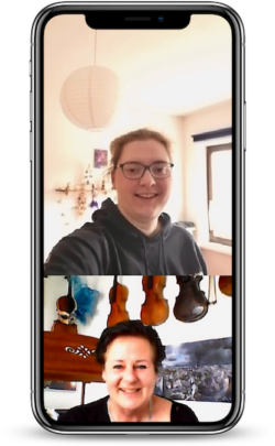 Screenshot: Digitaler Unterricht im Frühjahr 2020