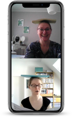 Screenshot: Digitaler Unterricht im Frühjahr 2020
