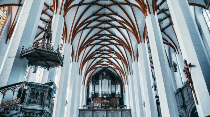 Thomaskirche Leipzig, Blick zur Westempore