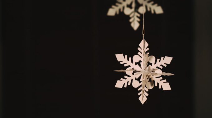 Weihnachtssterne aus Papier
