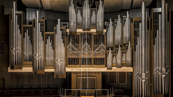 Gewandhaus zu Leipzig die große Orgel