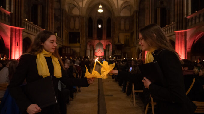 Traditionelles Weihnachtsliedersingen