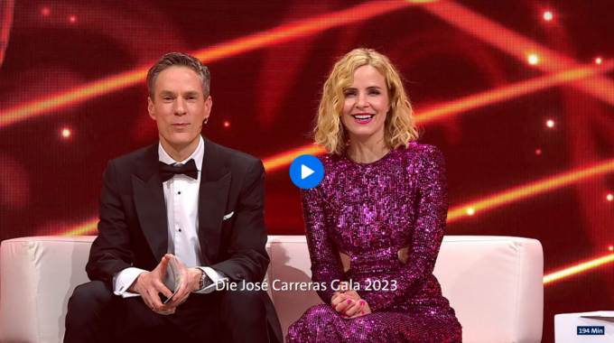 Der Kinder- Und Mädchenchor Singt Bei Der José-Carreras-Gala